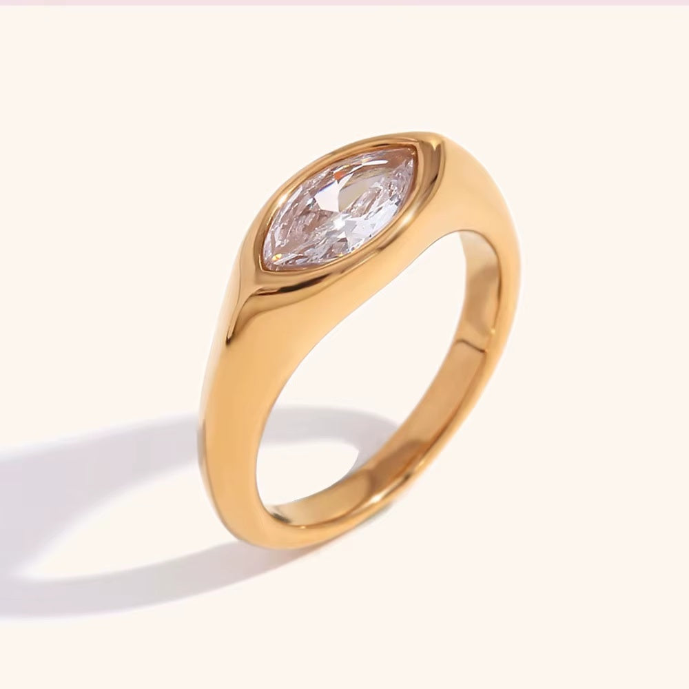 Gemma – Marquise Stone Ring