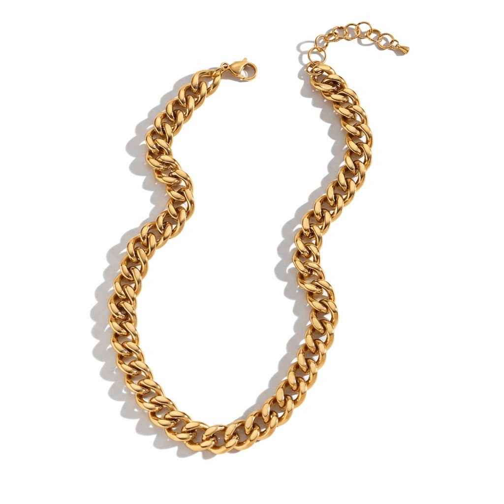 Victoria – bold chain necklace - Bella mia