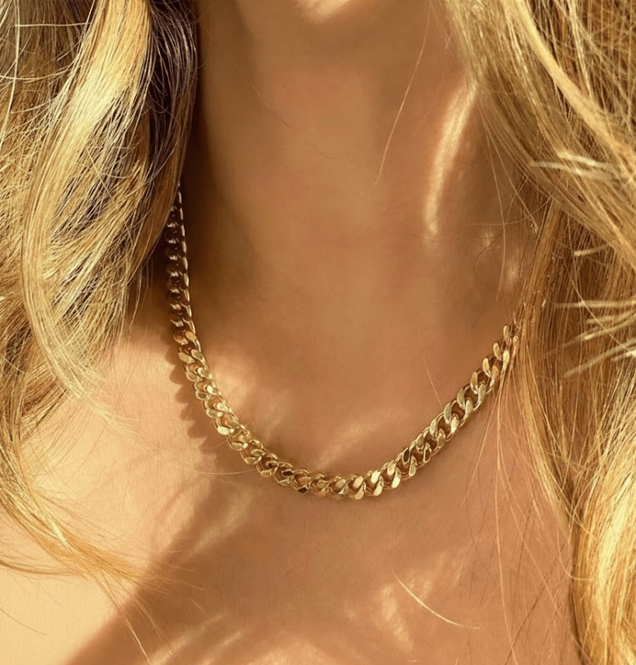 Victoria – bold chain necklace - Bella mia