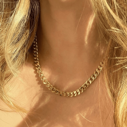Victoria – bold chain necklace - Bella mia