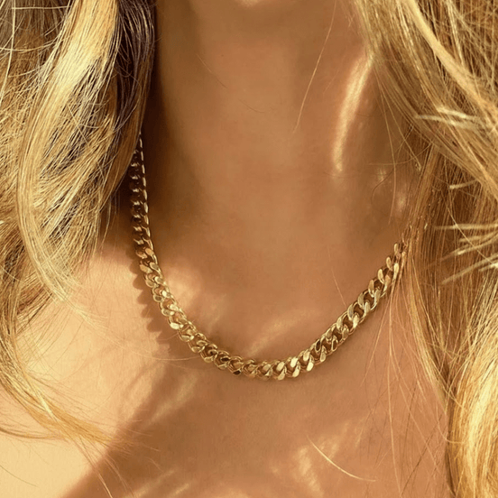 Victoria – bold chain necklace - Bella mia
