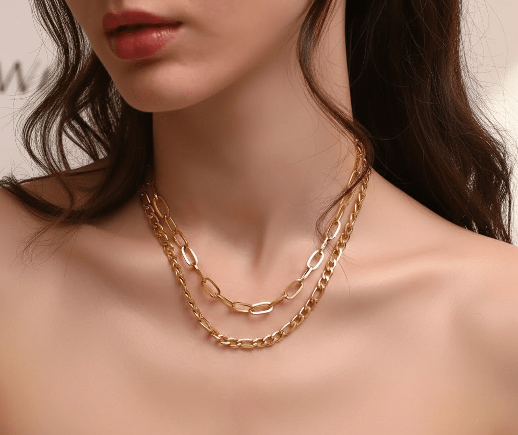 Monica – figaro chain necklace - Bella mia