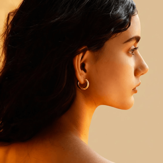 Elisa - minimalist hoops - Bella mia