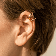 Louisa - double band ear cuff - Bella mia