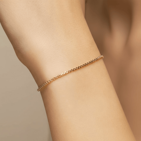Romana – box chain bracelet - Bella mia