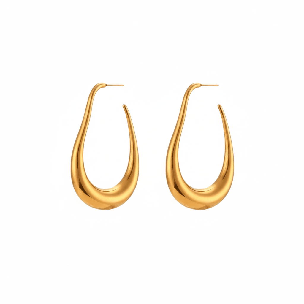 Anastasia - sculptural hoops - Bella mia