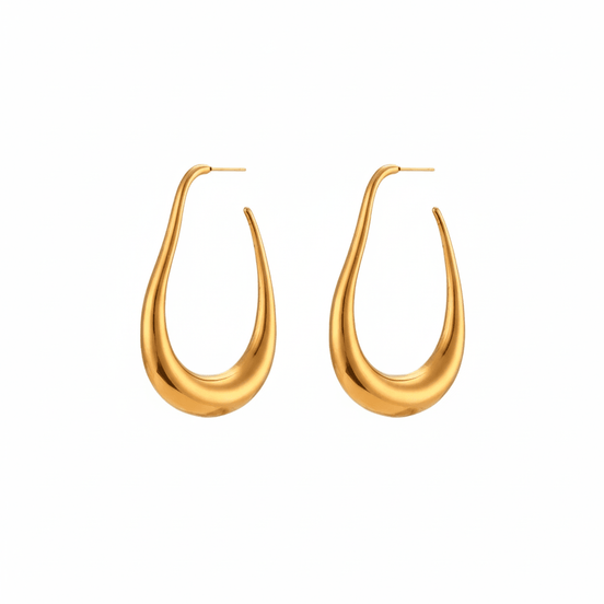 Anastasia - sculptural hoops - Bella mia