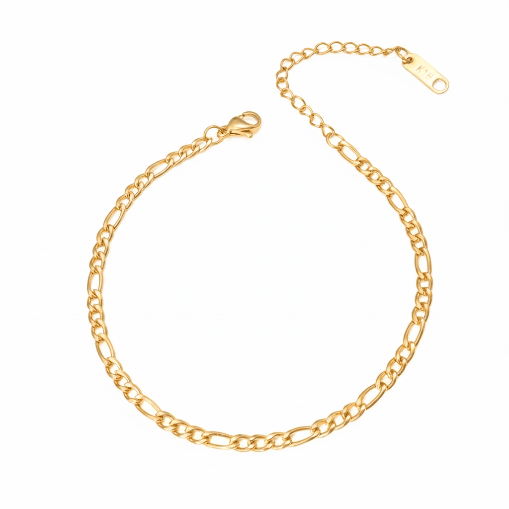 Anna – figaro chain bracelet - Bella mia