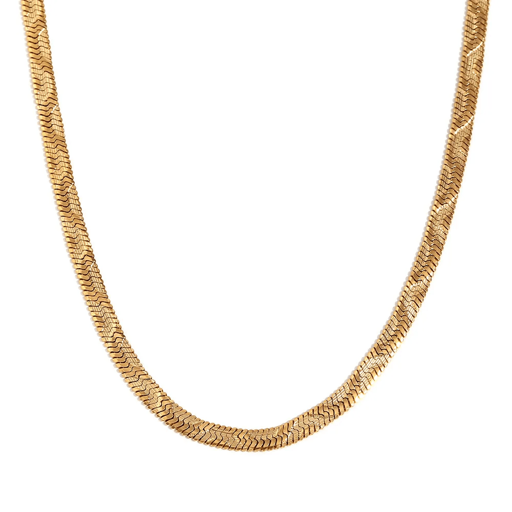 Celestina – herringbone necklace - Bella mia