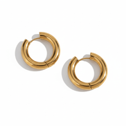 Elisa - minimalist hoops - Bella mia
