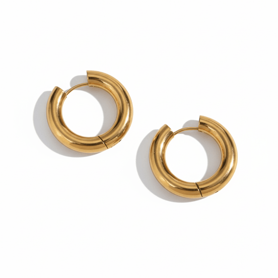 Elisa - minimalist hoops - Bella mia