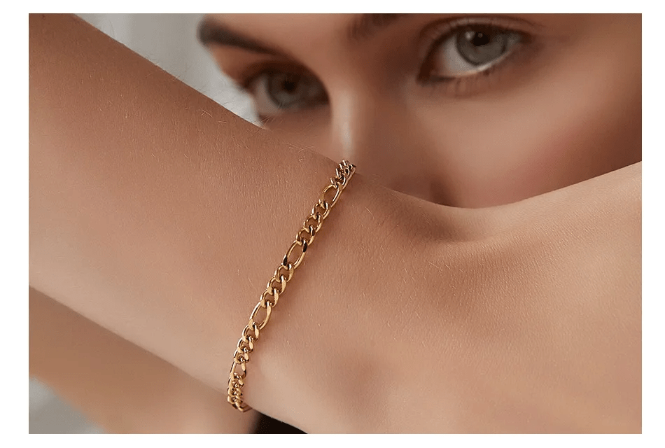 Anna – figaro chain bracelet - Bella mia