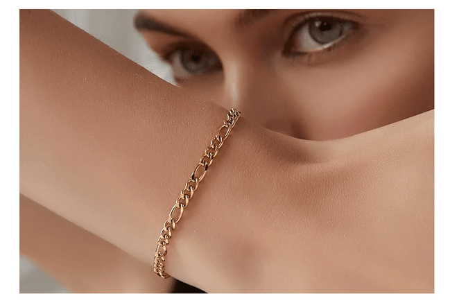 Anna – figaro chain bracelet - Bella mia