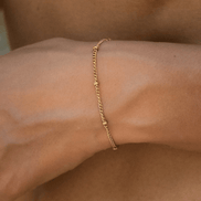 Angela – beaded chain bracelet - Bella mia