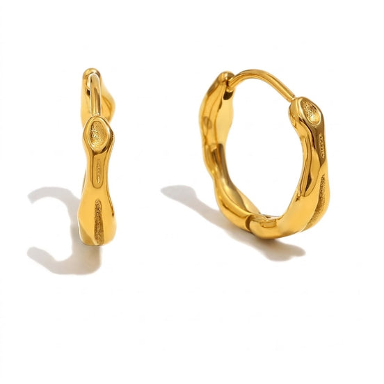 Sienna - Twisted Hoop Earrings